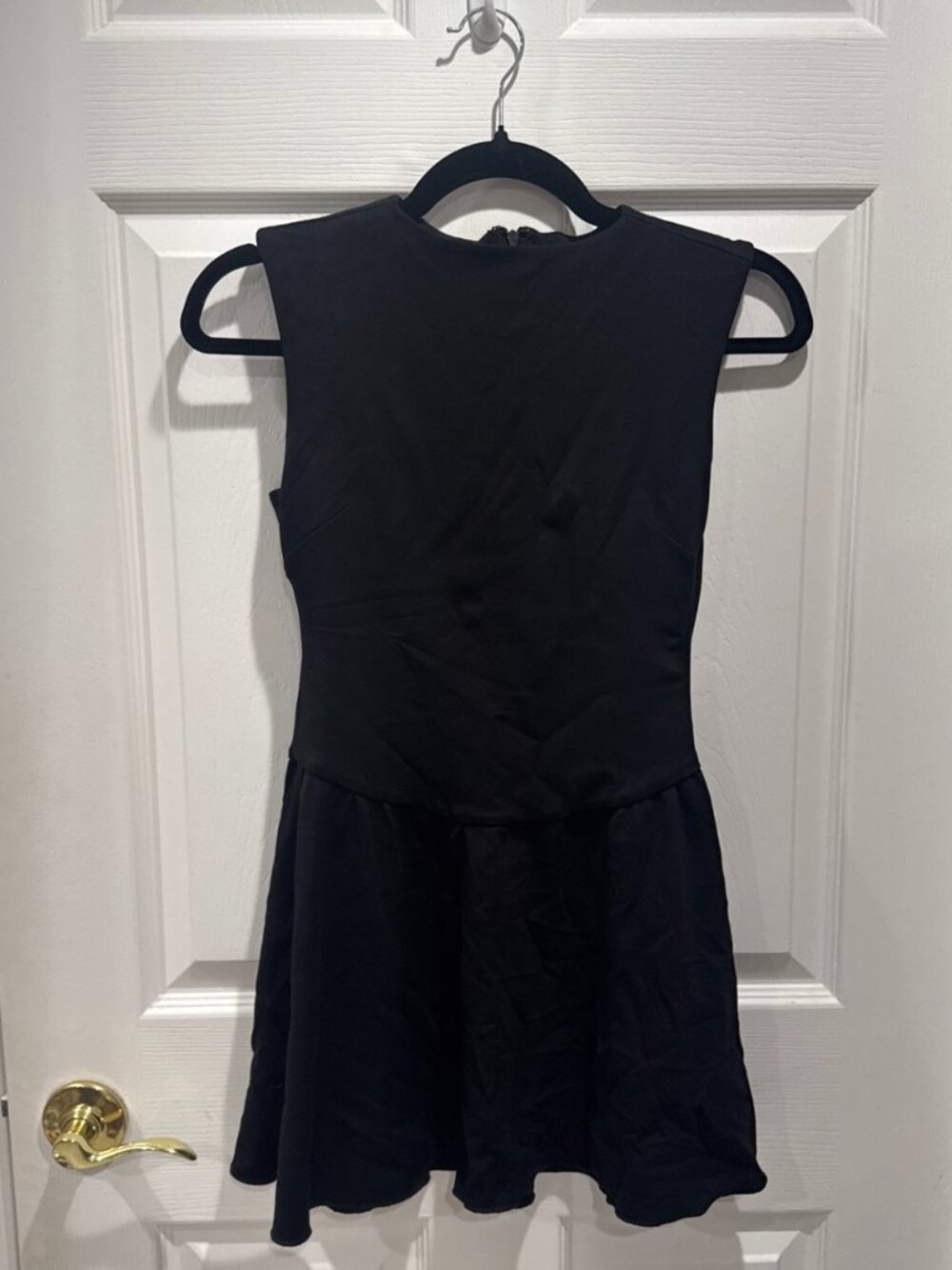 Danielle Guizio Black Mini Dress